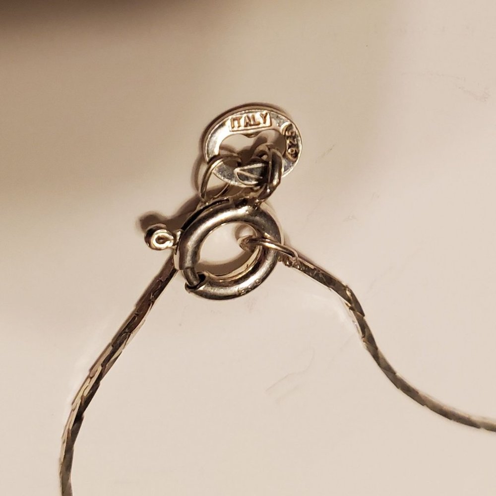 RUBI  ZOISITE  &  AMETHYST  STERLING  SILVER  PENDANT - Picture 7 of 7